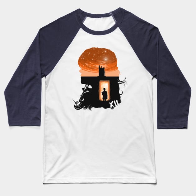 Clara Oswald (Heaven Sent) Baseball T-Shirt by MrSaxon101